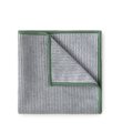 Bamboo Multi-Purpose Cloth, grey with green trim
