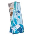 Suede Beach Towel, under the sea RETIRED