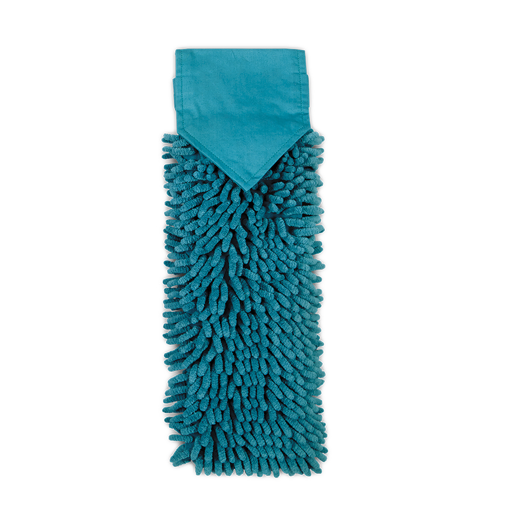 Chenille Hand Towel, teal