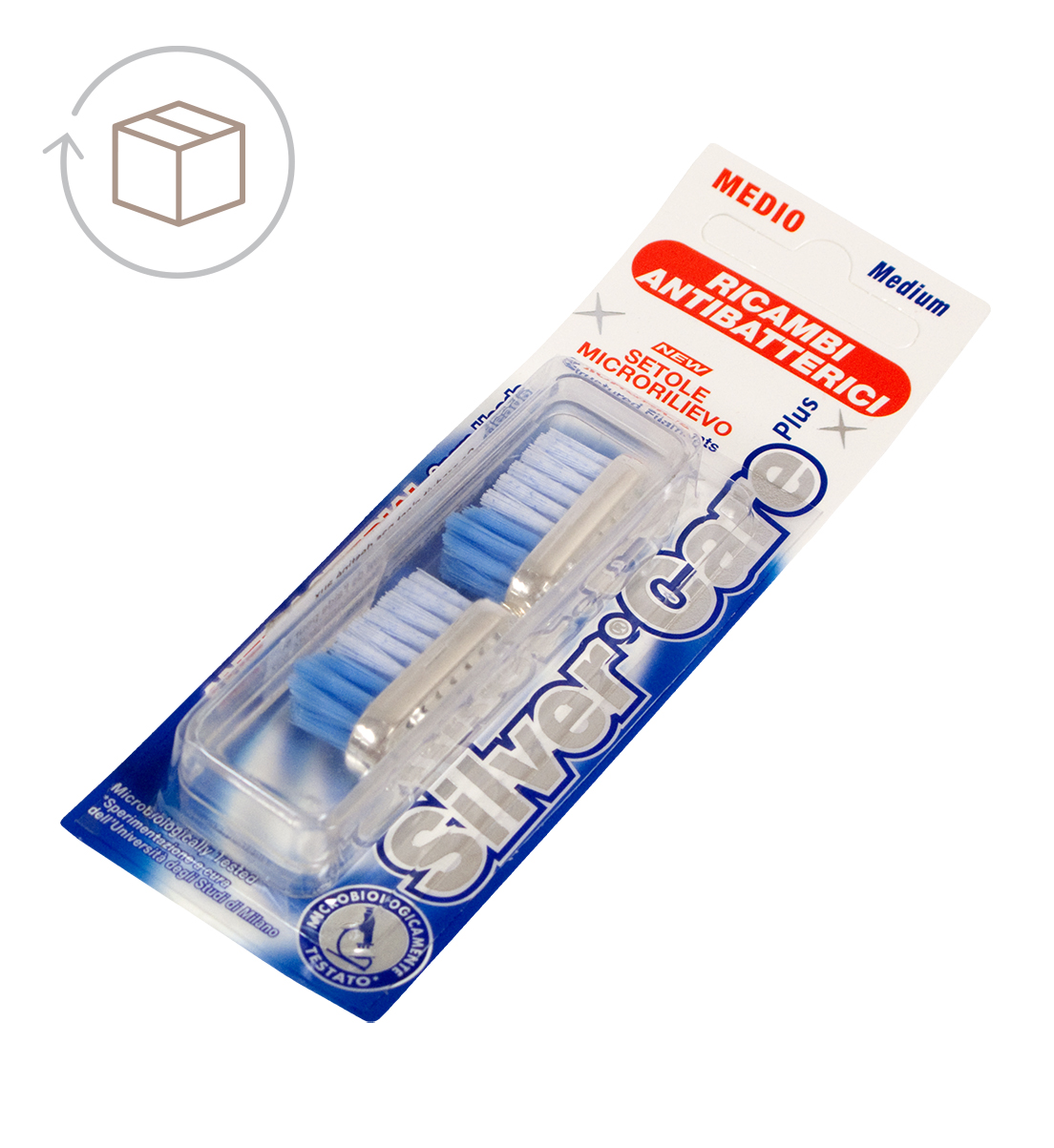 Adult Silver Care Toothbrush Refills, medium