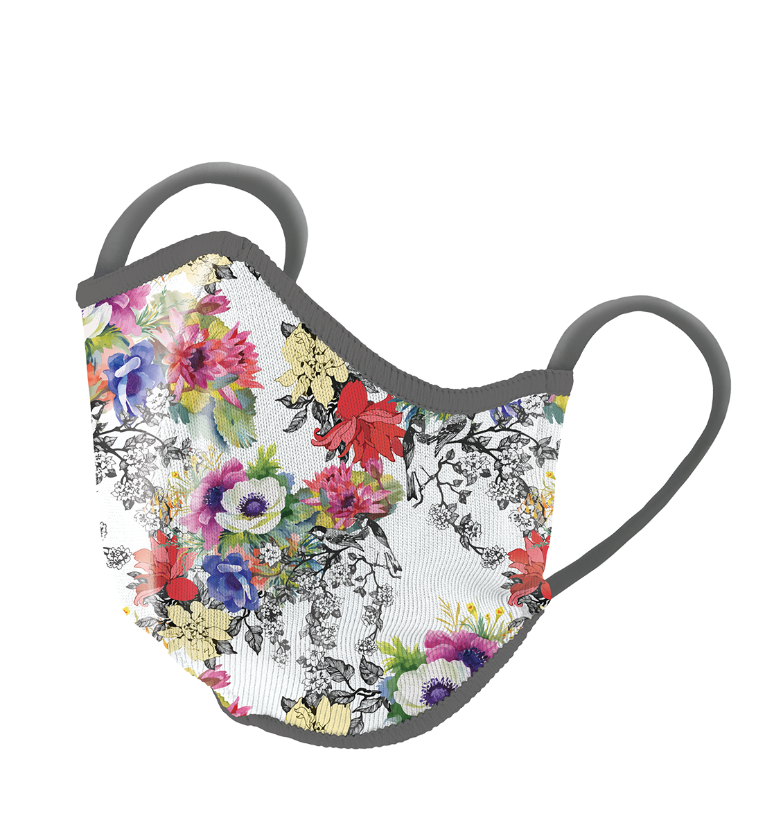 Reusable Face Mask with BacLock®, floral