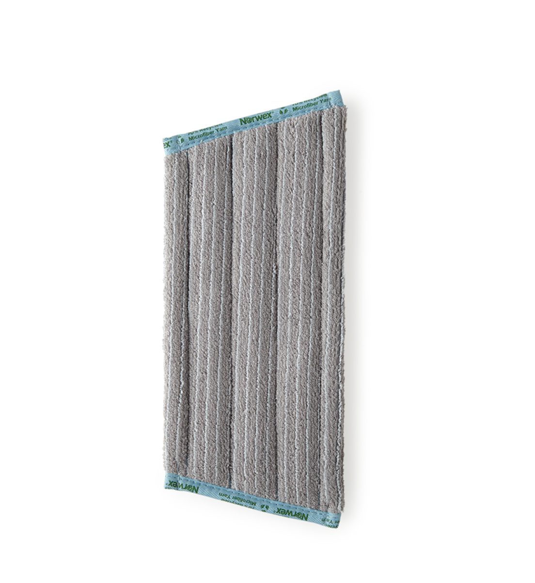 Wet Mop Pad, small, graphite with blue trim