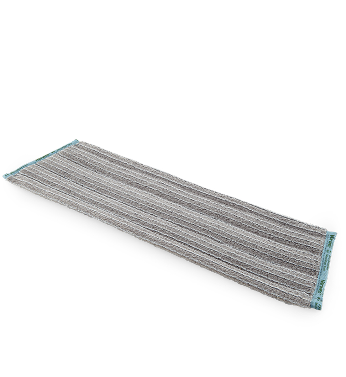 Wet Mop Pad, graphite with blue trim