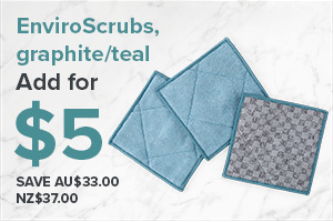Spend $150 and purchase EnviroScrubs, graphite /teal for $5 (Save $37.00)