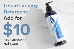 Spend $150 and purchase a Liquid Laundry Detergent 460ml for $10 (Save $60.50)